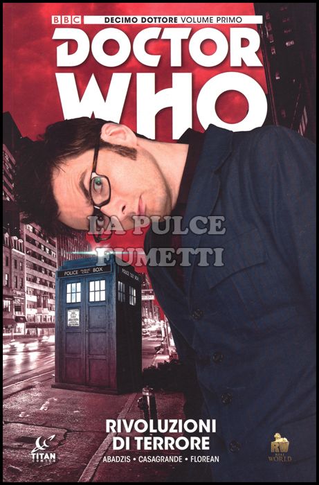 DOCTOR WHO BOOK #     1 - DOCTOR WHO - DECIMO DOTTORE 1: RIVOLUZIONI DI TERRORE